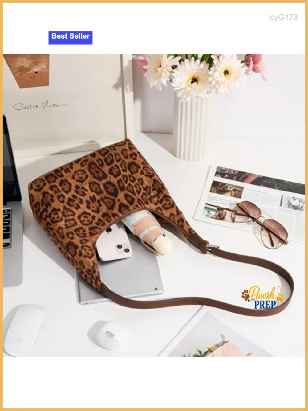 Vegan Leather Crescent Tote Bag with Adjustable Shoulder Strap Hobo Purse